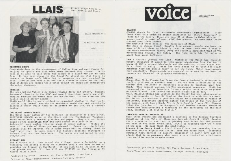 1990x Voice Dinas Powys