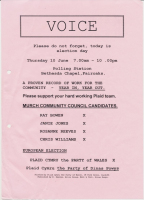 1999 Voice Dinas Powys Murch