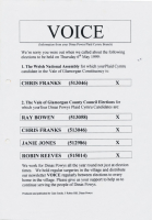 1999 Voice VOG Dinas Powys