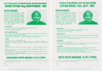 1981 Dyfan Ward Rhys Hughes