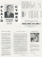1970 Taflen Graham Farmer