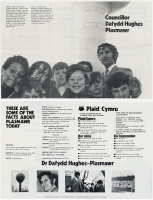 1972 Taflen Dafydd Huws