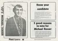 1975 Caerffili Micael Rosser