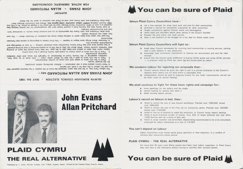 1983x Islwyn Allan Pritchard