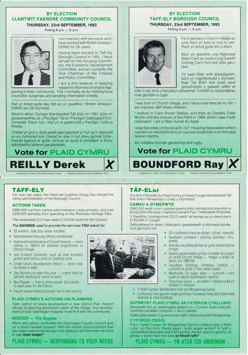 1993m09 Taff Ely By Election
