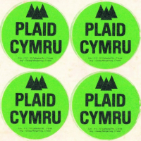 1985x Plaid Cymru Sticer