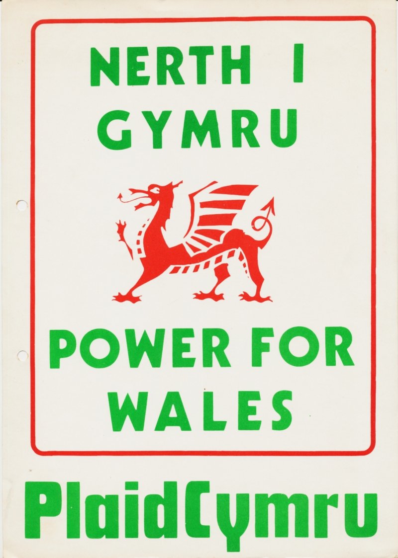 1980x Plaid Cymru Nerth i Gymru